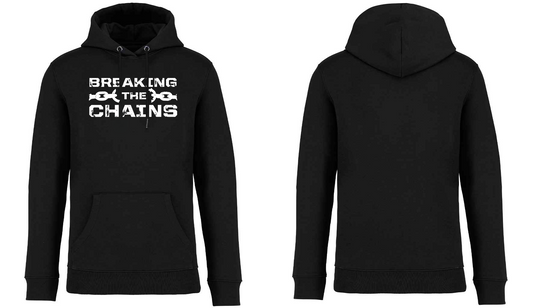 Breaking The Chains Front Logo Unisex Hoodie