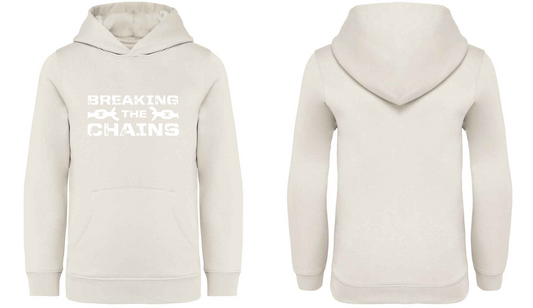 Breaking The Chains Front Logo Kids Hoodie