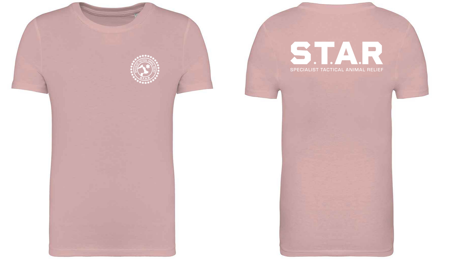 S.T.A.R Print and Logo Kids T-Shirt