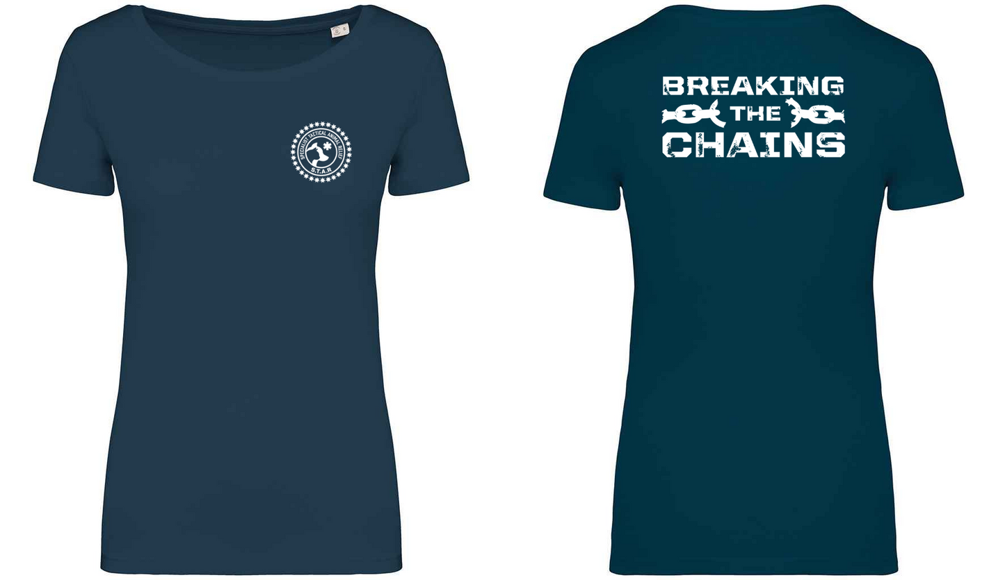 Breaking The Chains / S.T.A.R Logo Ladies T-Shirt