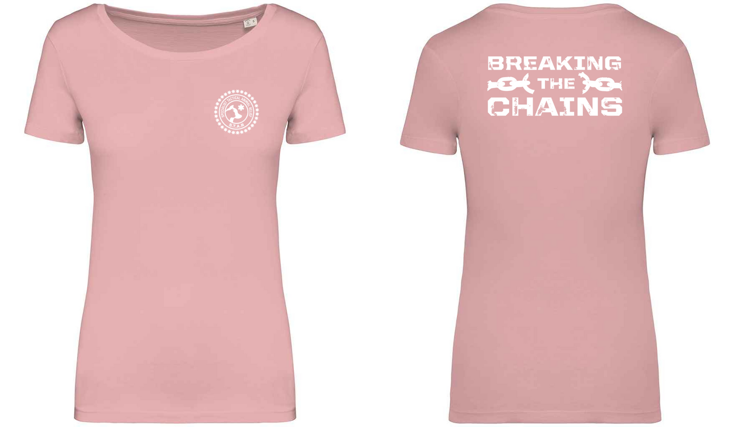Breaking The Chains / S.T.A.R Logo Ladies T-Shirt